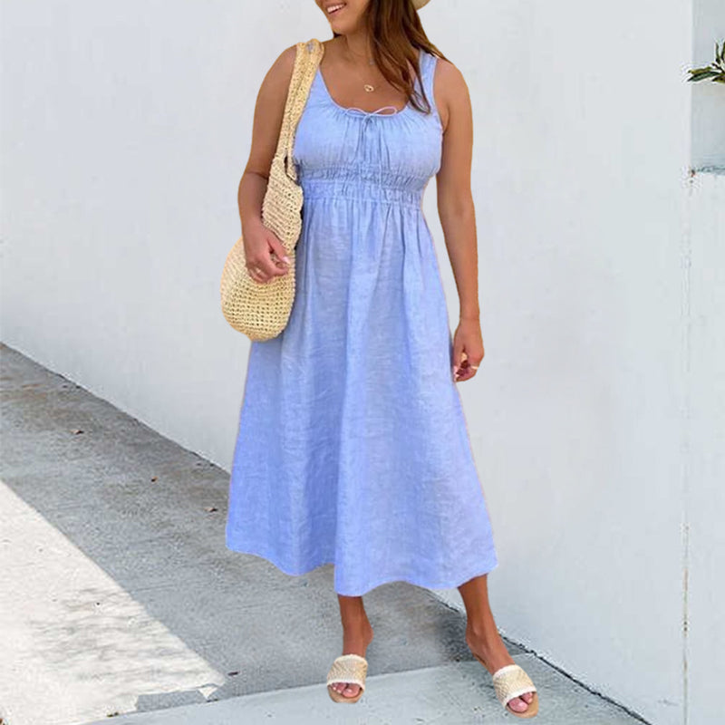 Owronline - Women's Smocked Dress - owronline