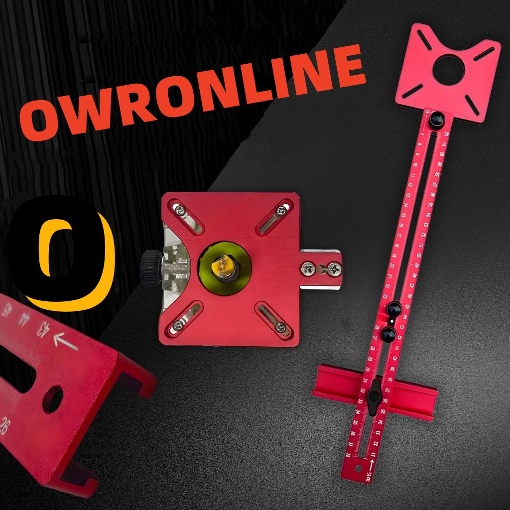 OWRONLINE - 3-in-1 Router Milling Groove Bracket - owronline