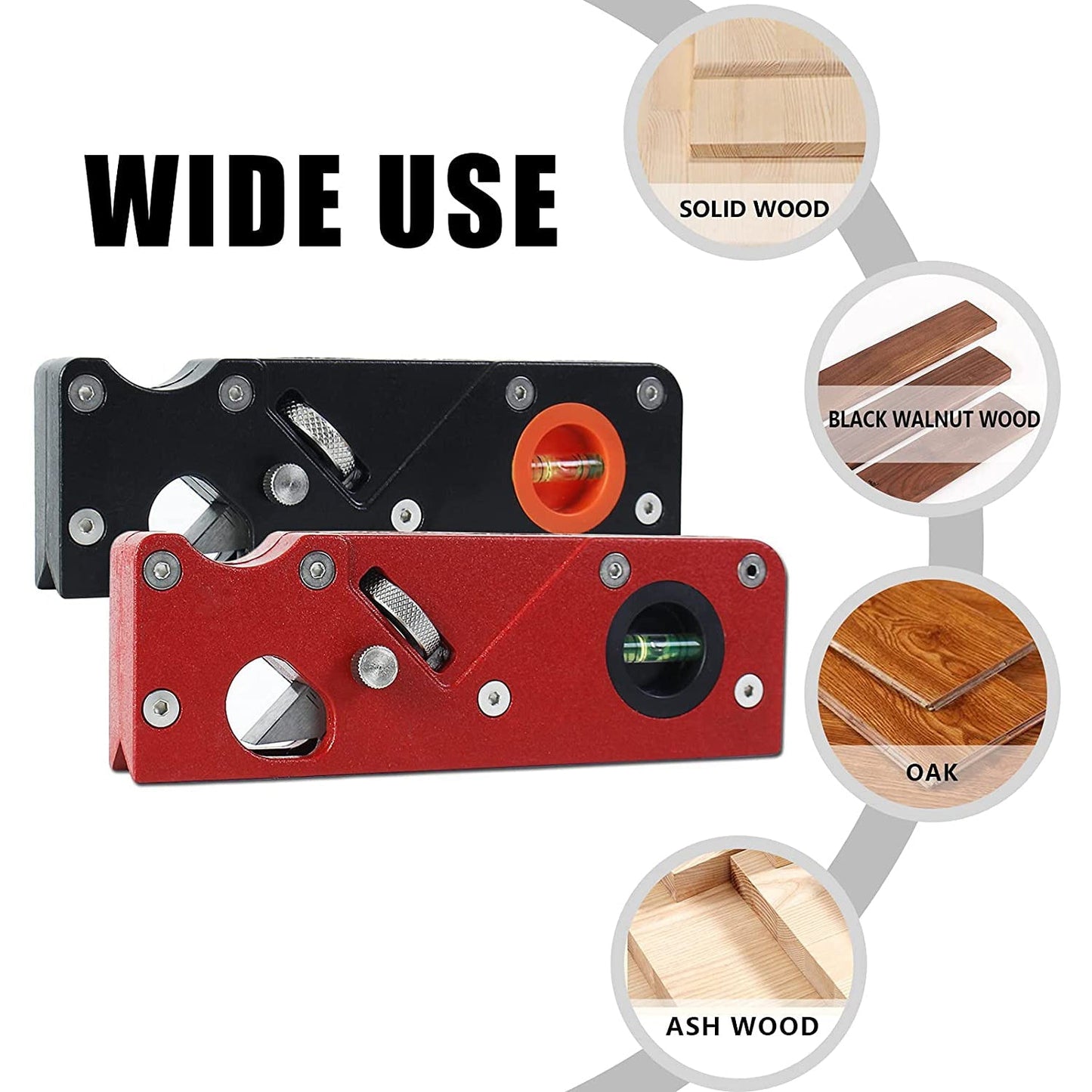 Owronline - Chamfer Plane Woodworking Edge Corner Flattening Tool
