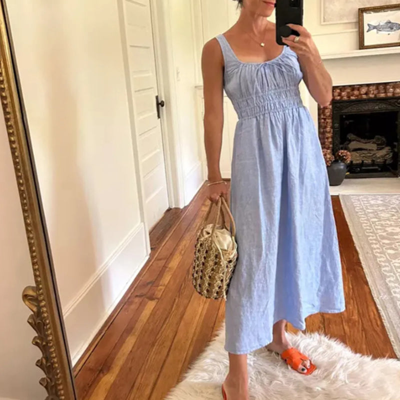 Owronline - Women's Smocked Dress - owronline