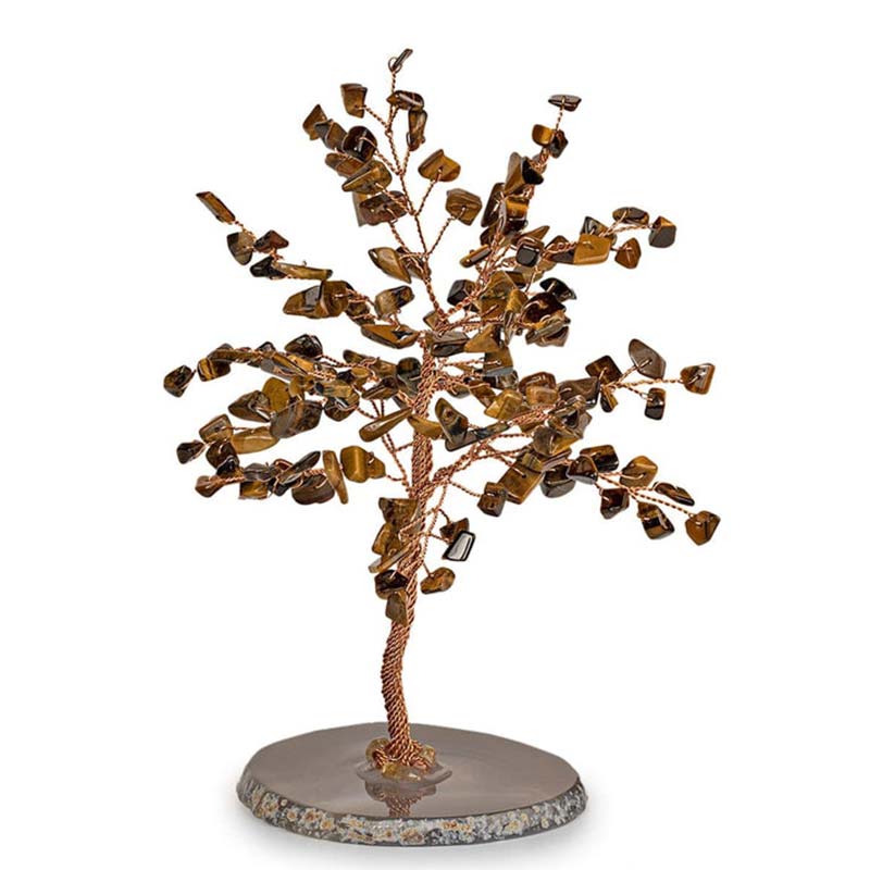 OWRONLINE - Tiger Eye Crystal Tree - owronline