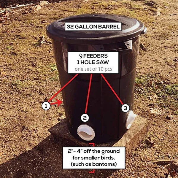 DIY CHICKEN FEEDER
