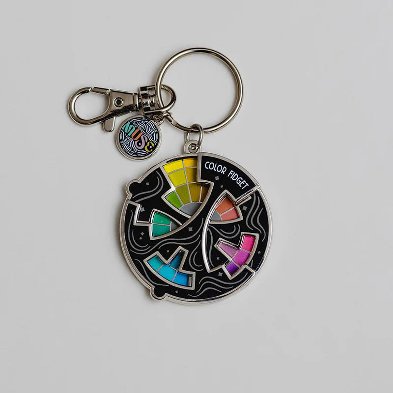 đColor Fidget Enamel Pin(â¨A Wheel Of Twenty Hues)