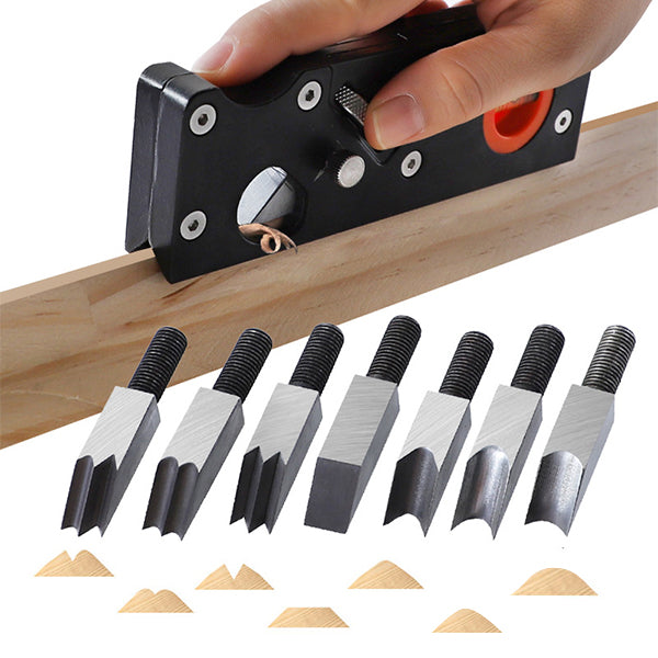 Owronline - Chamfer Plane Woodworking Edge Corner Flattening Tool