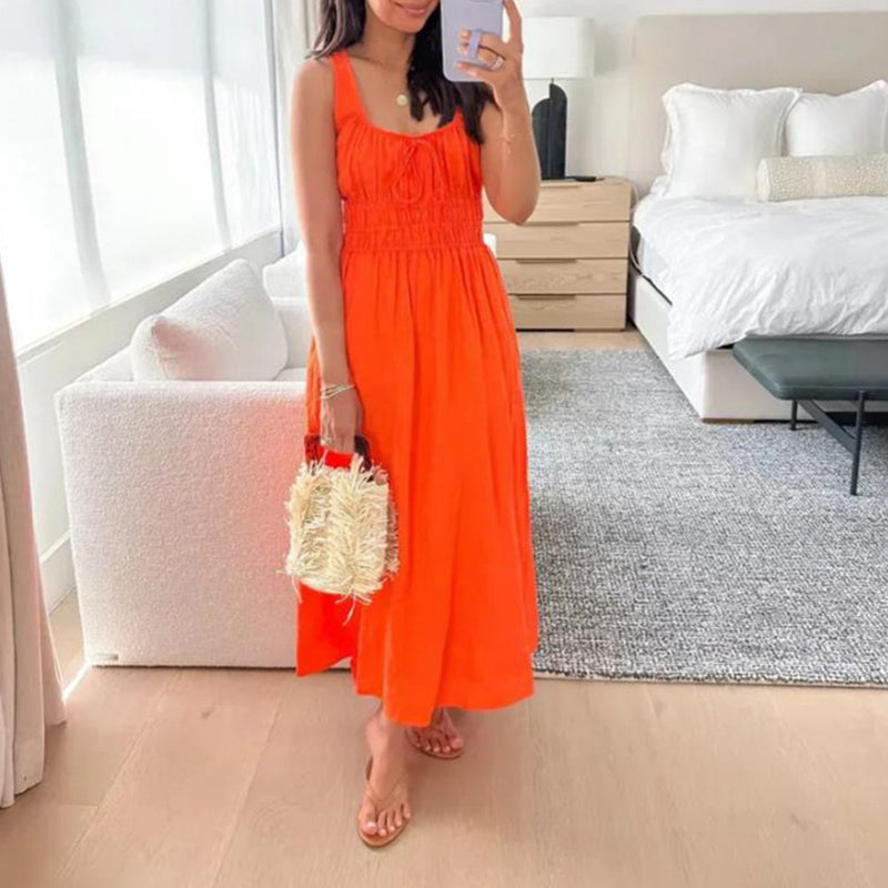Owronline - Women's Smocked Dress - owronline