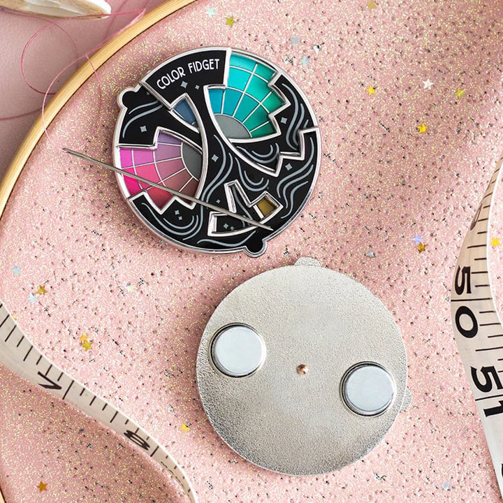 đColor Fidget Enamel Pin(â¨A Wheel Of Twenty Hues)