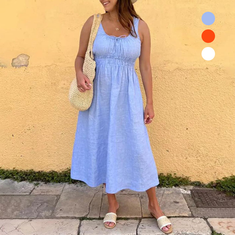 Owronline - Women's Smocked Dress - owronline