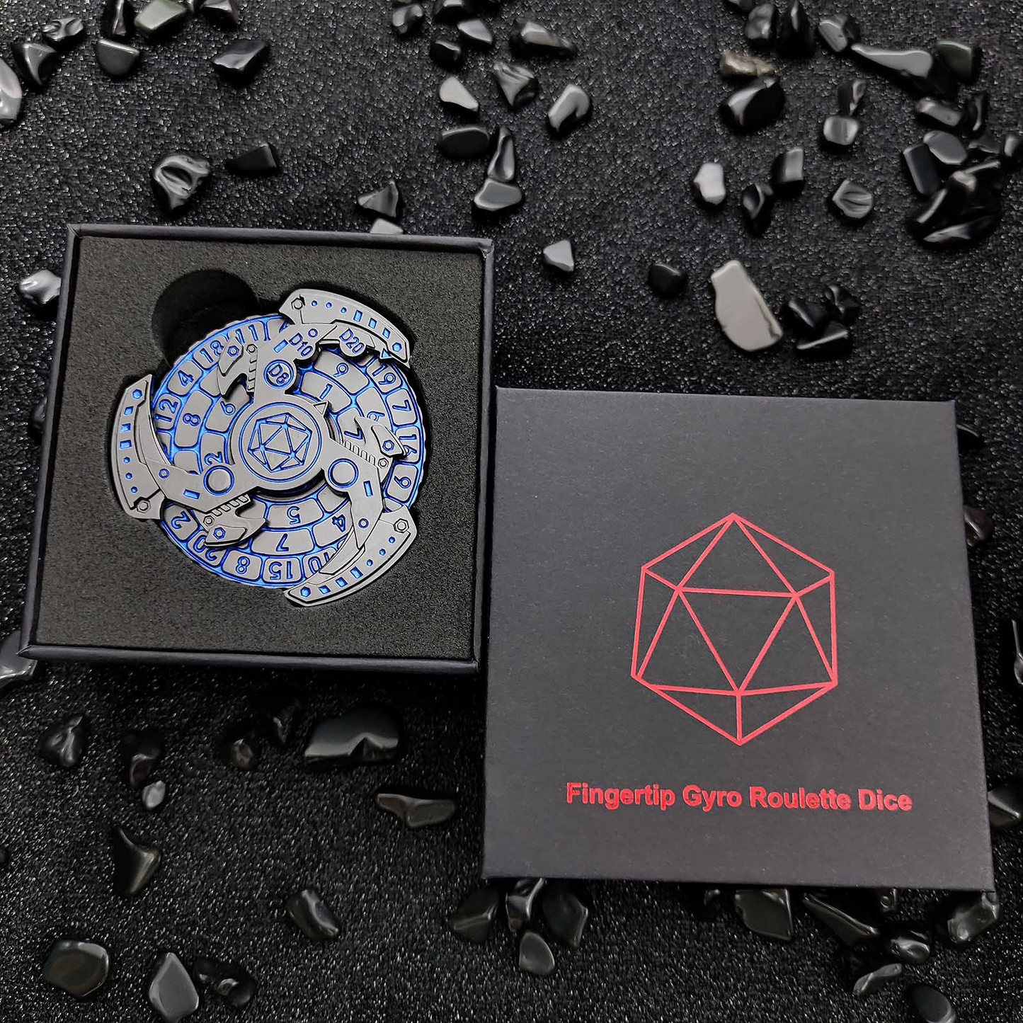 Owronline - Dungeons and Dragons Metal Dice Spinner - owronline