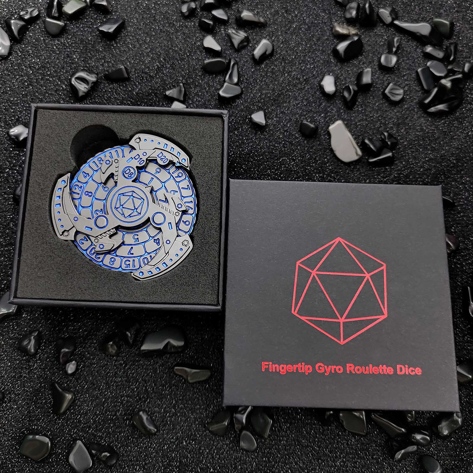 Owronline - Dungeons and Dragons Metal Dice Spinner - owronline