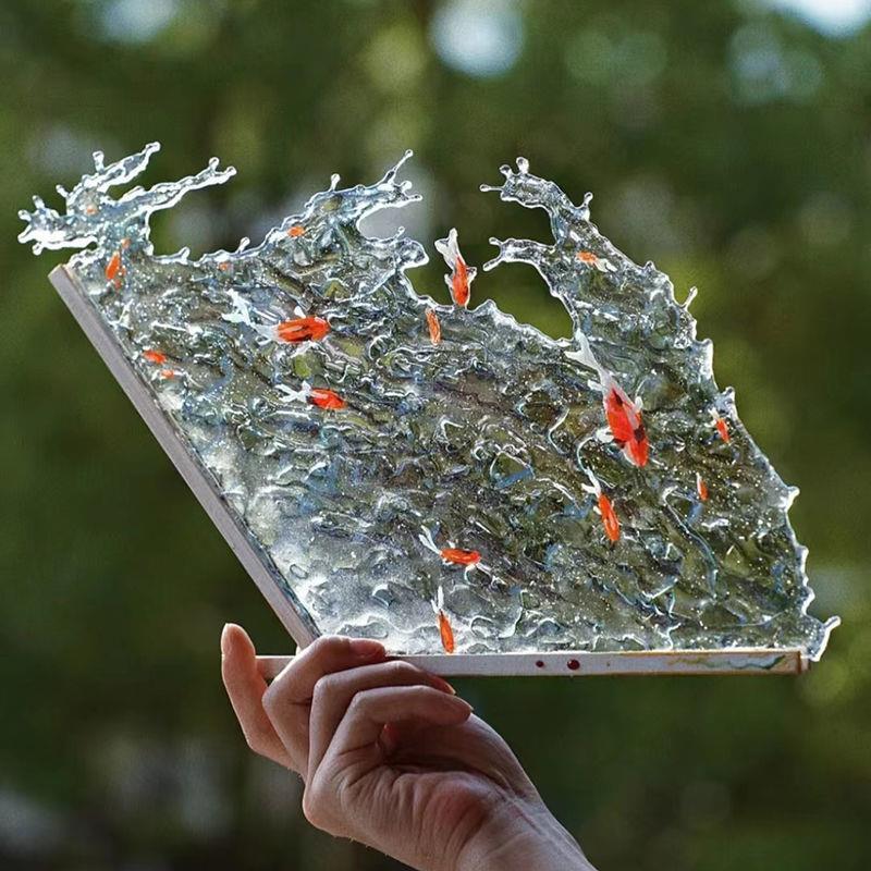 Koi Water Fan Material Kit