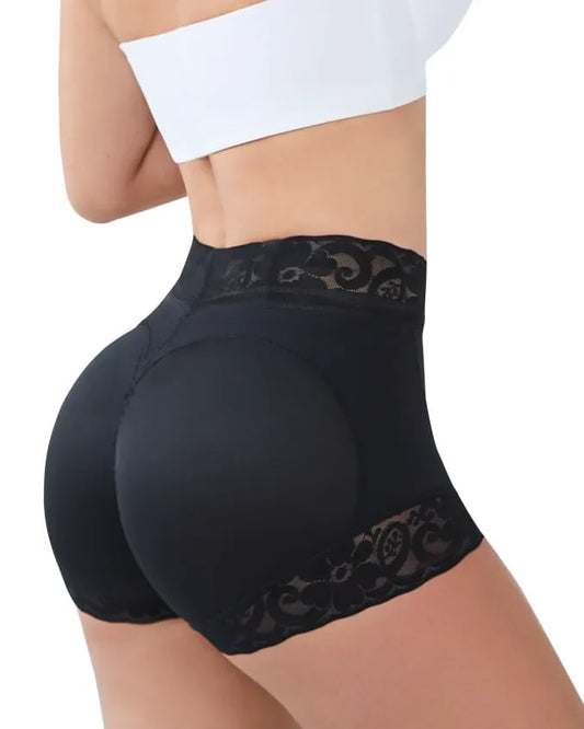 Owronline - Women Lace Classic Daily Wear Body Shaper Butt Lifter Panty Smoothing Brief