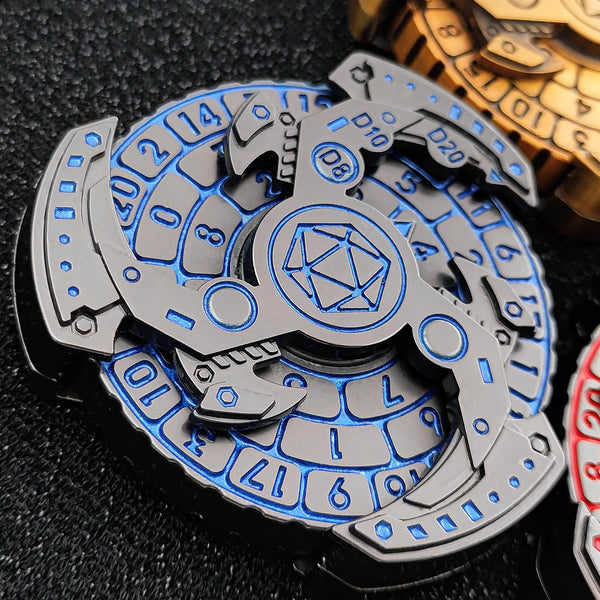 Owronline - Dungeons and Dragons Metal Dice Spinner - owronline