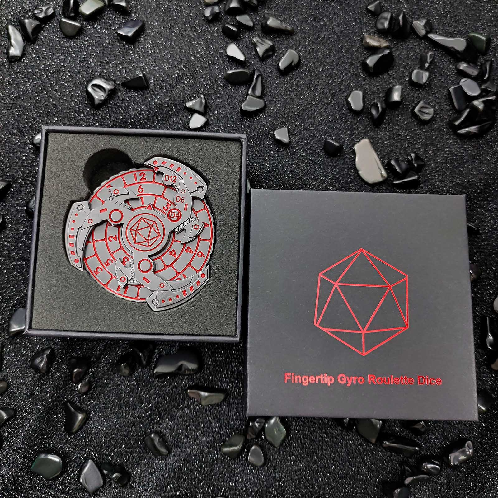 Owronline - Dungeons and Dragons Metal Dice Spinner - owronline