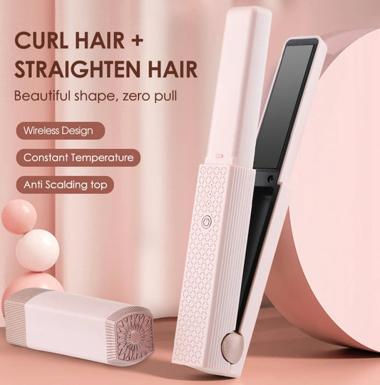 Owronline - Portable Non-Destructive Hair Straightener - owronline