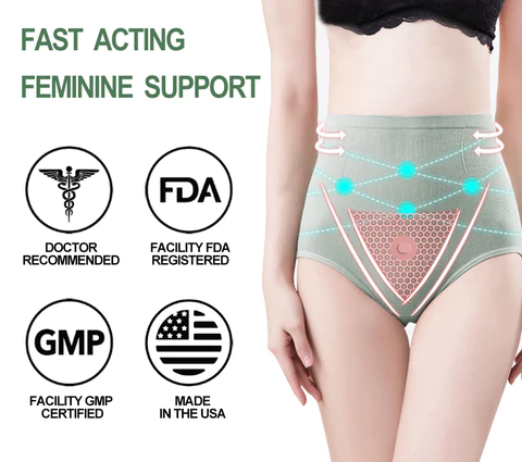 Owronline - New women's graphene seamless high-waisted antibacterial shaping panties