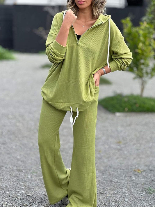 Owronline - Women's Contrasting Casual Suit - owronline
