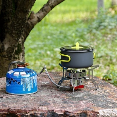 🔥Last day! 💥Special sale - Camping Outdoor Windproof Gas Burner - owronline