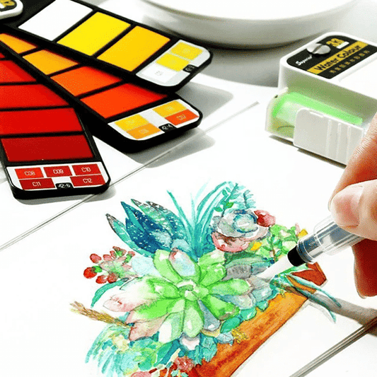 Owronline - Handy Watercolor Travel Kit - owronline