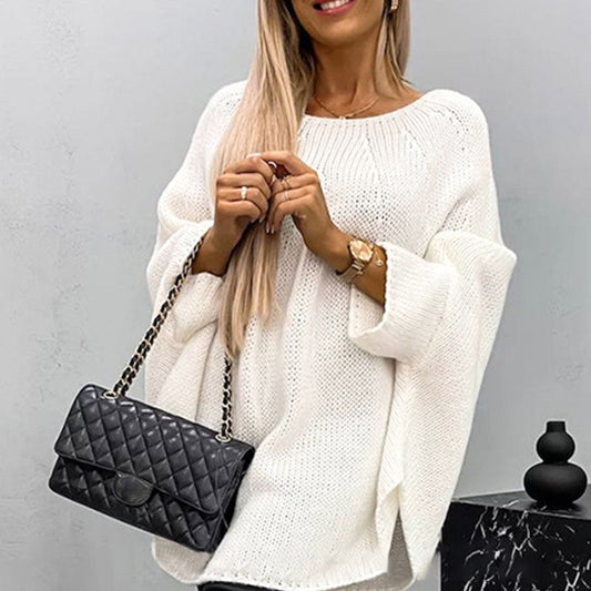 🍁HOT SALE🍁 Women’s Elegant Knitted Cape Sweater