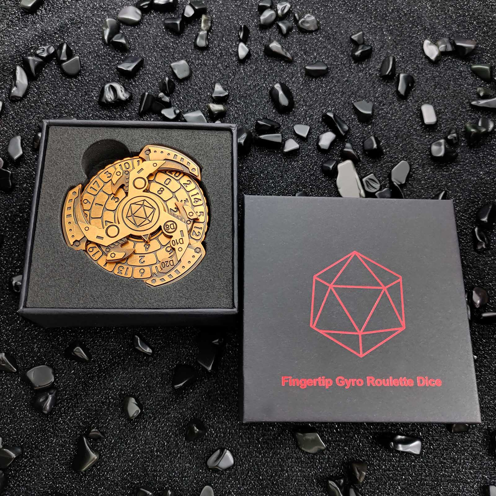 Owronline - Dungeons and Dragons Metal Dice Spinner - owronline