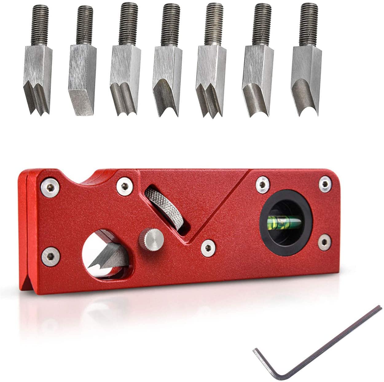Owronline - Chamfer Plane Woodworking Edge Corner Flattening Tool