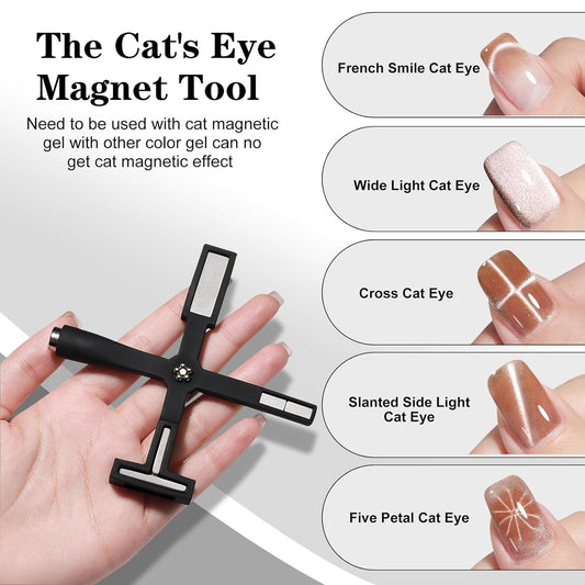 5-in-1 Fancy Cat Eye Magnet-Latest