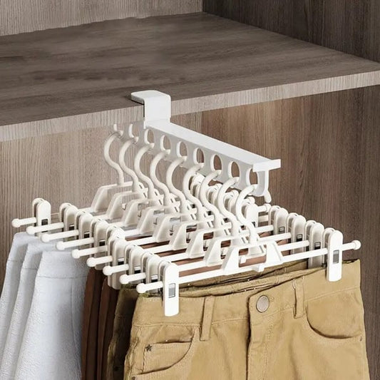 Owronline - Intelligent pull-out slide trouser rack