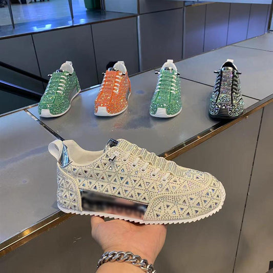 💥Owronline👟Diamond-encrusted Sneakers for Men