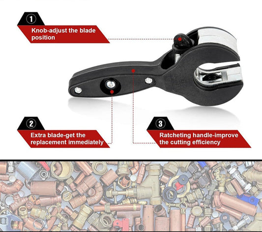 Ratcheting Tubing Cutter